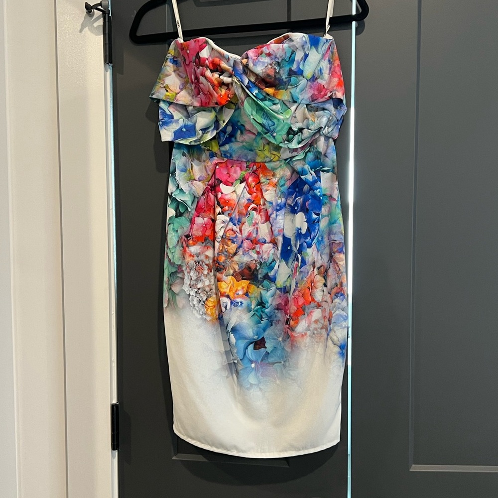 Asos Floral Midi Dress 2